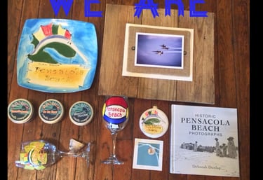 a table with a plate of food and a picture of a picture of a picture