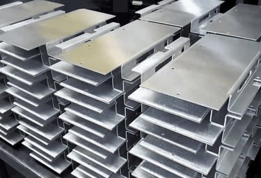high precision sheet metal fabrication components for end-use productions