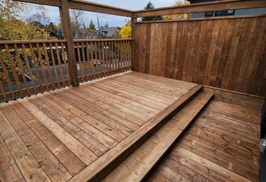A Custom Toronto Third Story Deck