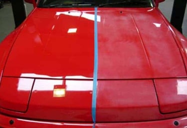 before and after protecting with ppf