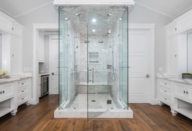 “frameless shower enclosure”  “tempered glass shower door”  “bathroom renovation ideas”  “custom sho