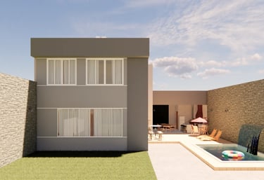 sobrado casa com piscina