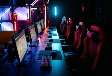 Photo by Yan Krukau: https://www.pexels.com/photo/gaming-setup-for-competitive-esports-9072394/