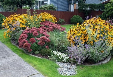 Atlanta rain garden beautiful garden construction image