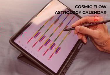 astrology calendar in use