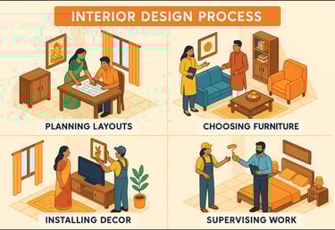 Interior design process