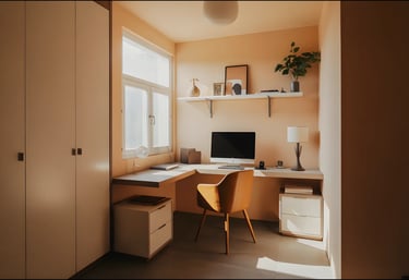 Minimal Office at Home