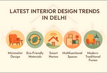 Latest trends in interior design