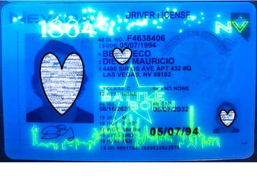 Nevada scannable fake id 