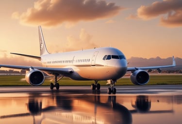 airliner flying under white clouds during daytime