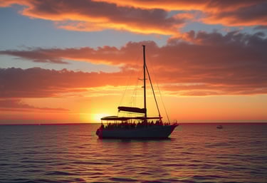white sailboat on ocean