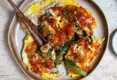 Oyster Omelette (Ézǐ Jiān)