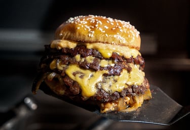 STAKD. Smash Burger Photo Wells Glastonbury Somerset Foodie