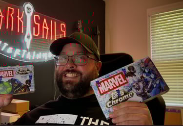 Topps Chrome Marvel Trading Cards