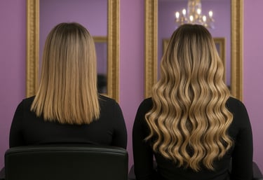 Applicazione extension capelli naturali a Cagliari – Salone specializzato in Sardegna