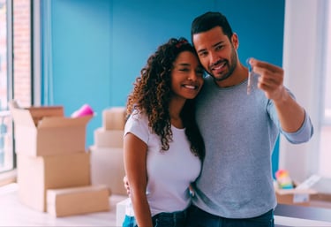 Bankeaz | Young couple happy to get heir first home through Bankeaz