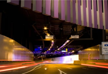 Tunnel entry Airport Link Tunnel