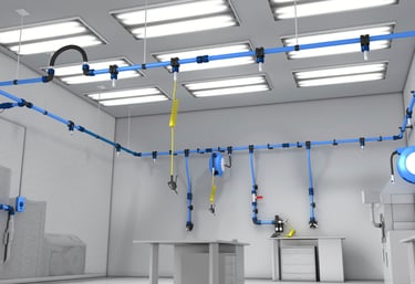 compressed air network