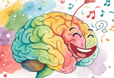 mente feliz, concentrada, enfocada y creativa que regula sus emociones