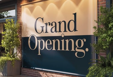 Wall Banner Indoor or Outdoor