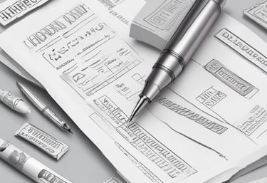 A graphic illustrating financial consulting services.