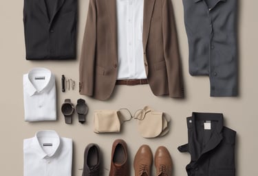 A sleek workspace with a laptop displaying a clear, organized digital report.