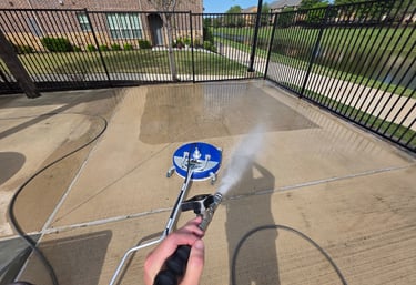 cleaning a common area at an hoa