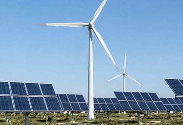 Investimentos em usinas renováveis