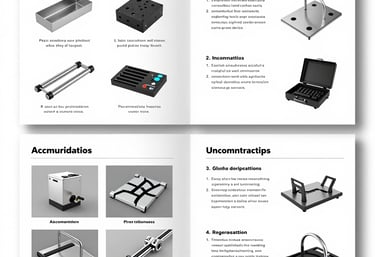 An engineer discussing technical drawings with a client in an office setting.