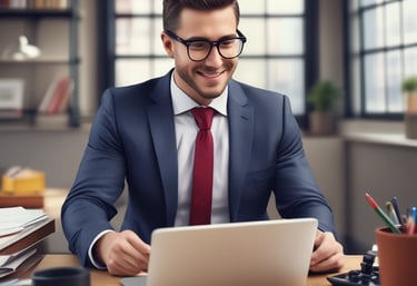 A professional advisor discussing insurance options with a client in a well-lit office.