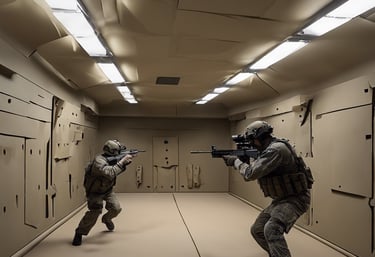 a man is being assisted by a paramed person