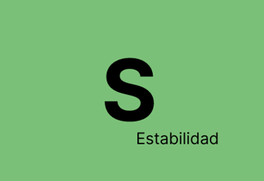 s de estabilidad