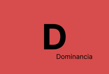 "D" de dominancia