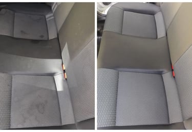 a car seat with a seatbelt and a seat belt