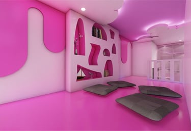 Desain interior modern minimalis oleh Oemah