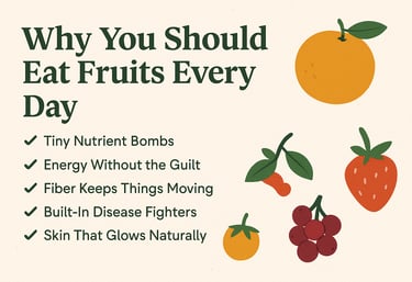 why you should eat fruits daily