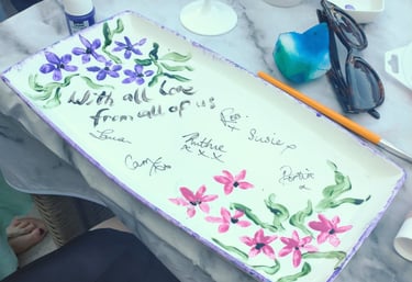 ceramic painting hen party York