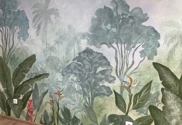 ramybės oazė - tapyba ant sienų