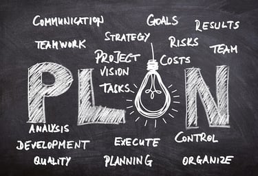 Image by Gerd Altman depicting a planning process