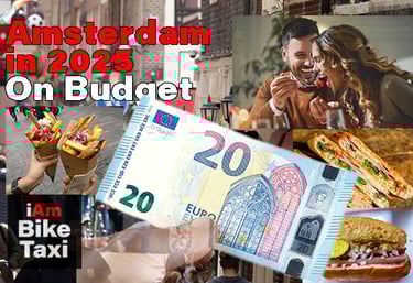 20 euros on the background with fries and panninies