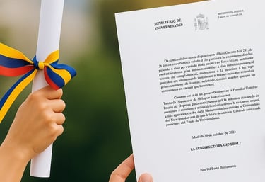 a person holding a diploma certificate in front of a building