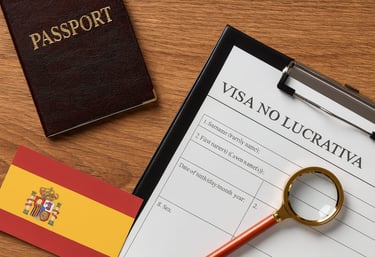 a passport and passport with a passport and a passport