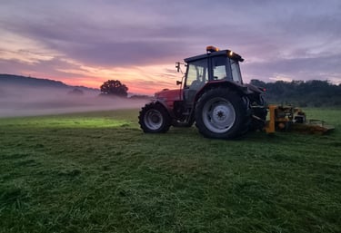 One of our Massey Tractors