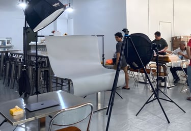 现场食物拍摄，专业摄影师团队