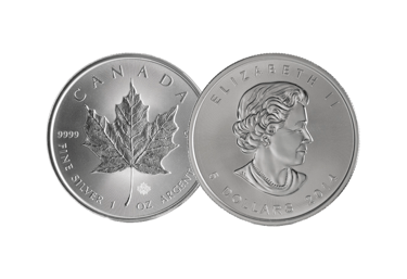 canadian silver maple leaf coin