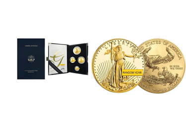 gold american eagle proof set