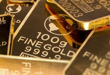close-up of gold representing central banks using gold, and why you should too for gold ira