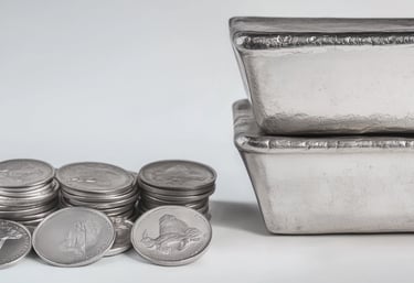 silver bars vs silver coins