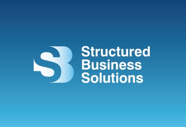 a business logo for structured business solutions