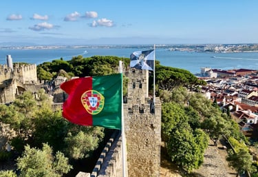 Castle Jorge in Lisbon